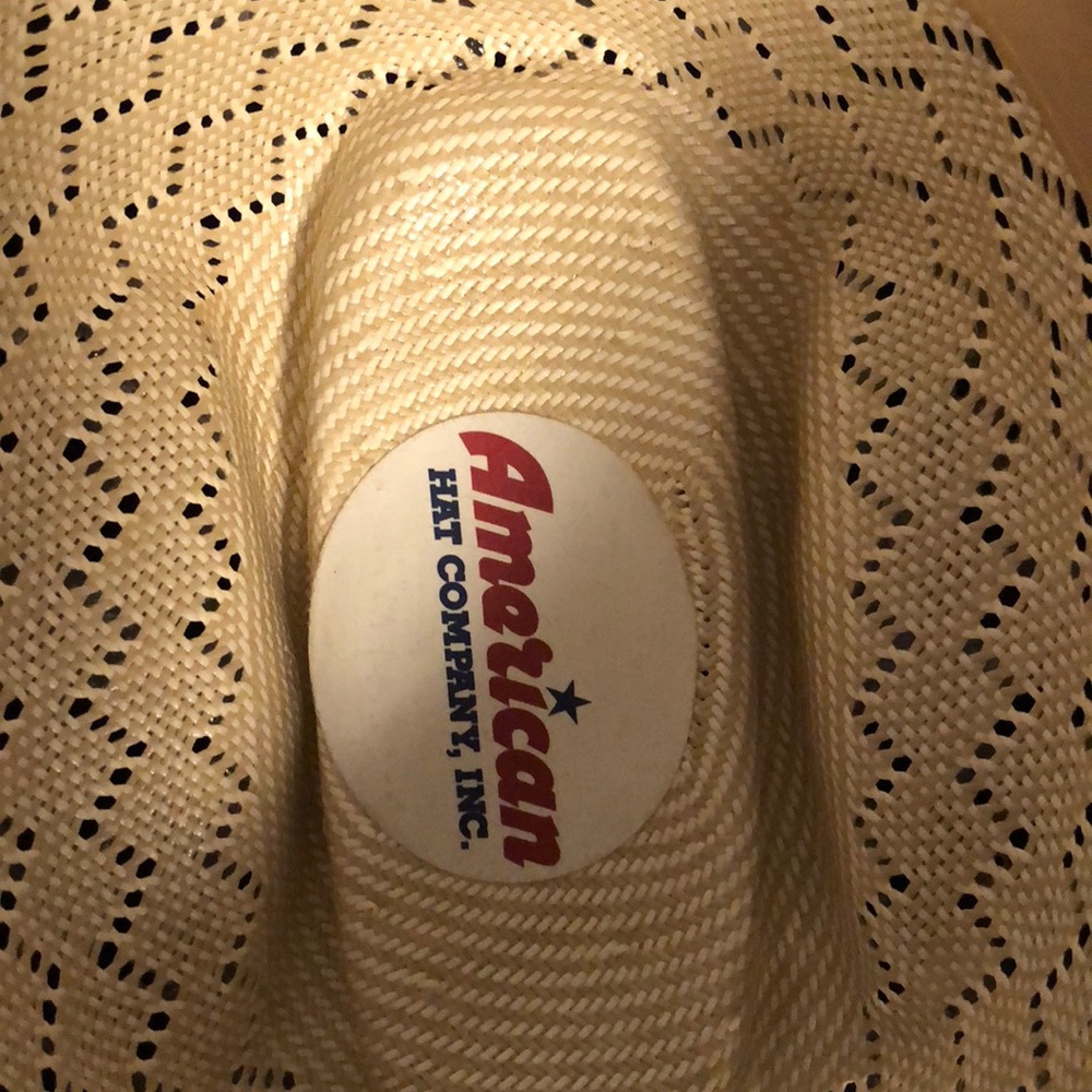 American Straw size 7 3/4